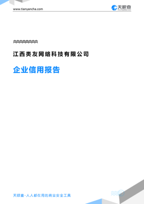 江西类友网络科技(企业信用报告)- 天眼查